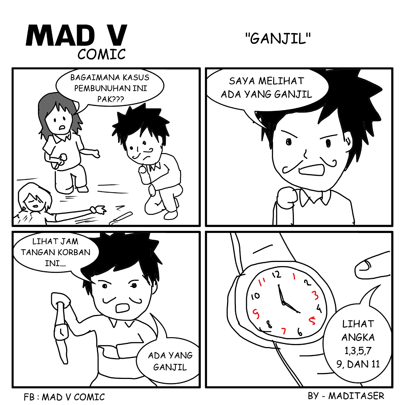 Mad V Comic Part1 Just Little Story Of Madi Taser