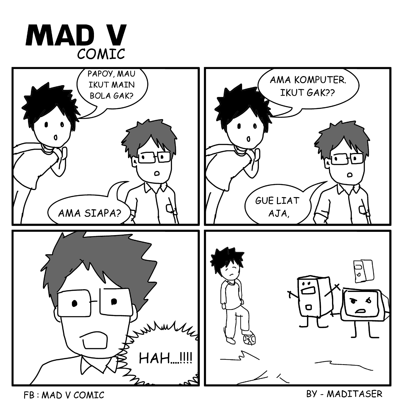Mad V Comic Part1 Just Little Story Of Madi Taser